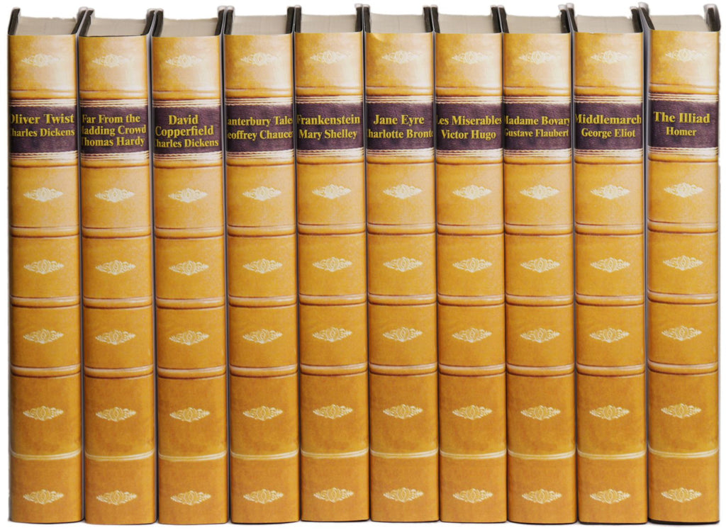Vintage gold with titles
