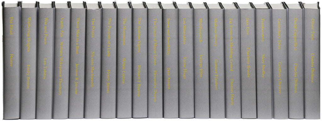 Printed Grey titled set A (fiction)