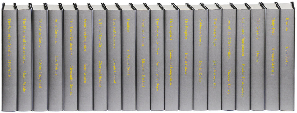 Printed Grey titled set B (fiction)