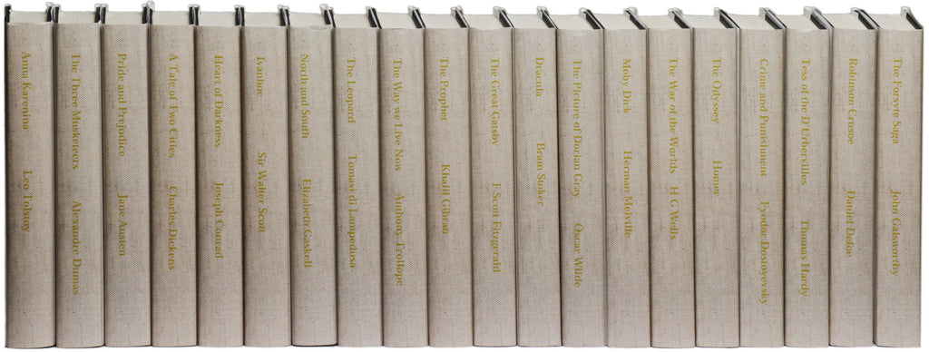 Printed Linen titled set B (fiction)