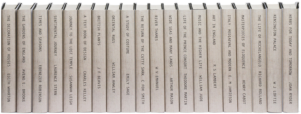 Printed Linen titled set B (non-fiction)