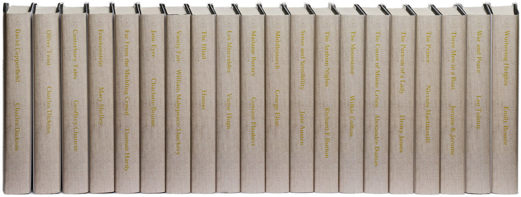Printed Linen titled set A (fiction)