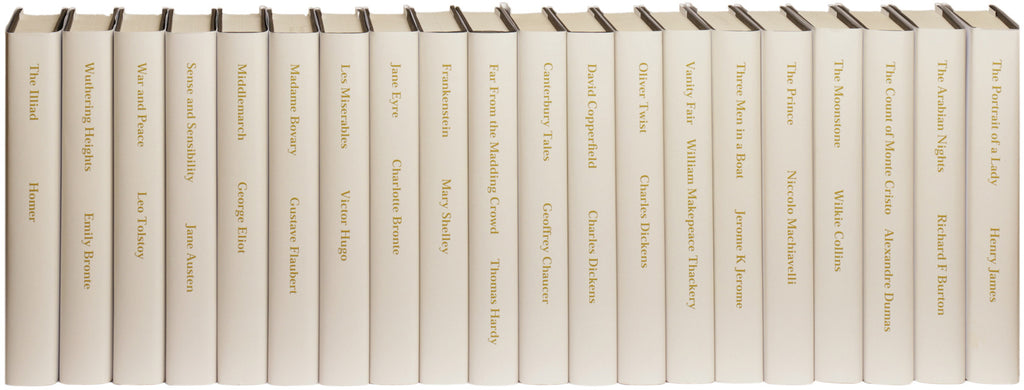 Printed Taupe titled set A (fiction)